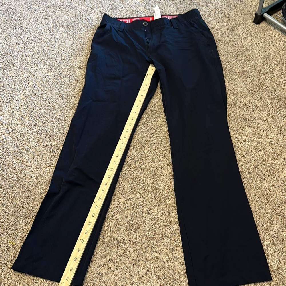 UNDER Armour Golf Pant - Dress - 32 x 32 Men Black